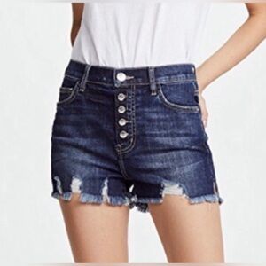 NWT CURRENT‎ ELLIOT JEAN SHORTS DISTRESS  size28 s(6) Distress Summer lovely